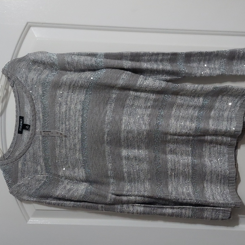 Grey Sparkling Sweater